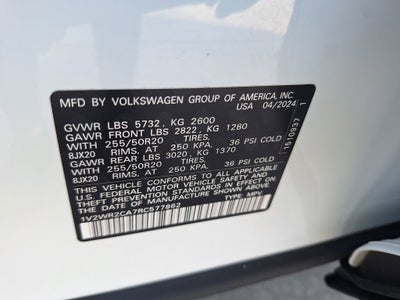 2024 Volkswagen Atlas 2.0T SE w/Technology