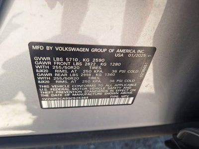 2025 Volkswagen Atlas 2.0T SE w/Technology