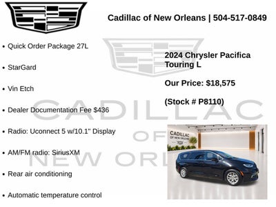 2024 Chrysler Pacifica Touring L