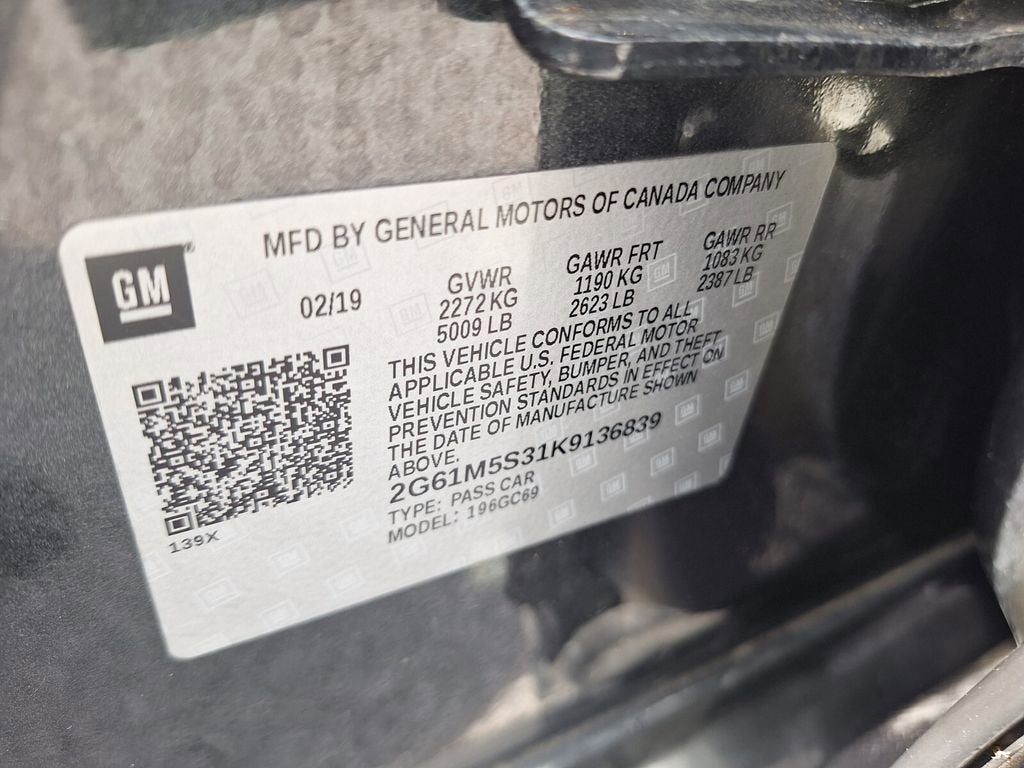 2019 Cadillac XTS Luxury
