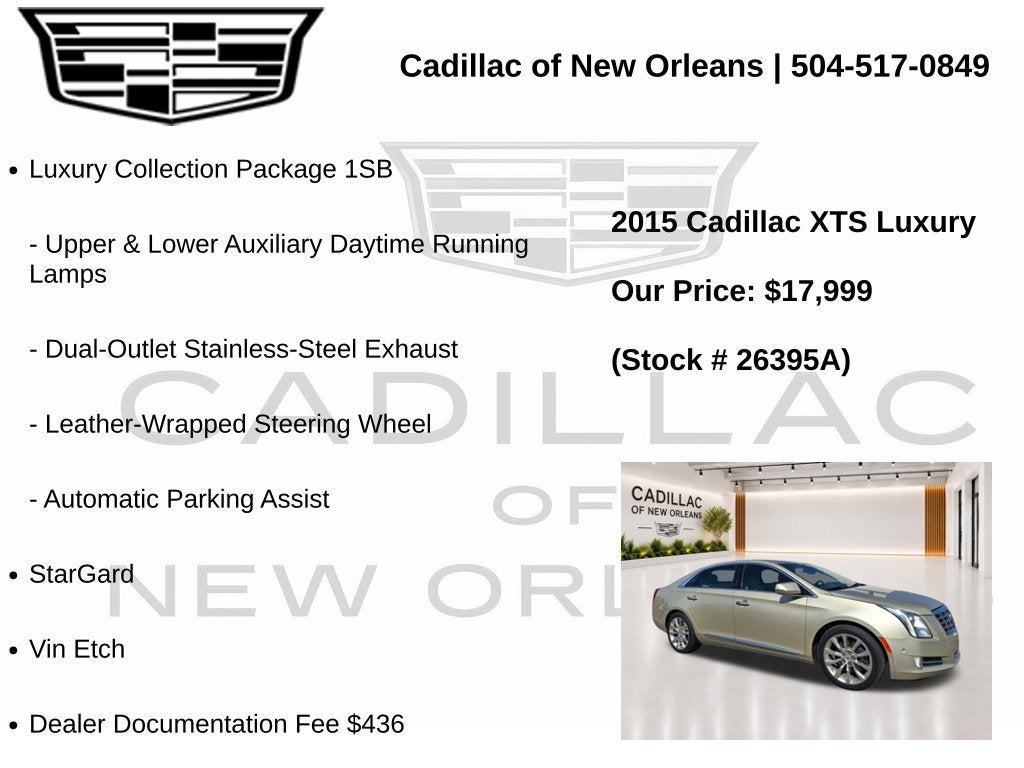 2015 Cadillac XTS Luxury