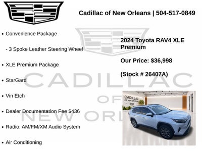 2024 Toyota RAV4 XLE Premium