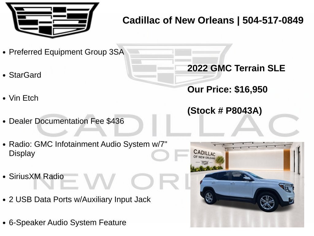 2022 GMC Terrain SLE