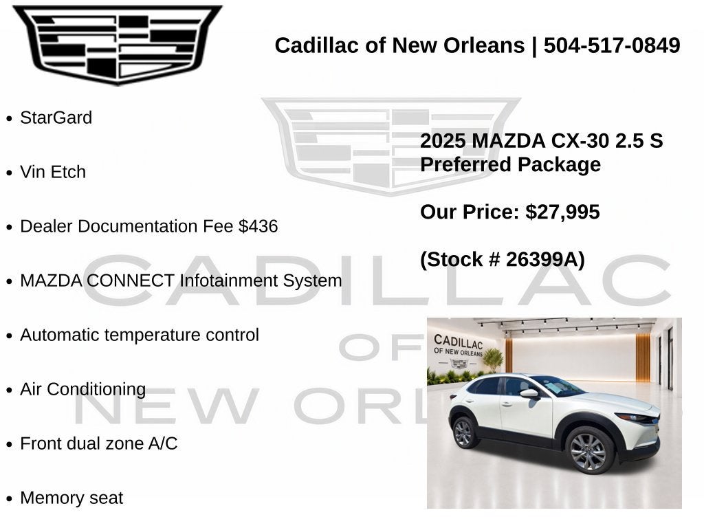 2025 Mazda Mazda CX-30 2.5 S Preferred Package