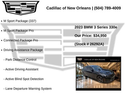 2023 BMW 3 Series 330e