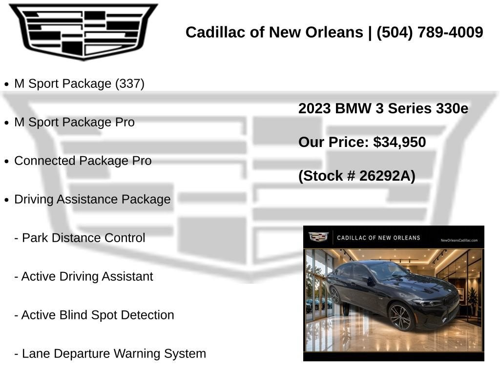 2023 BMW 3 Series 330e