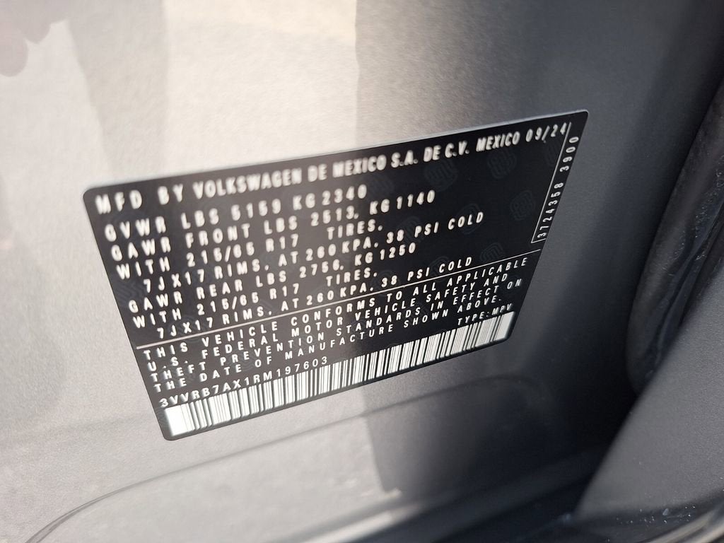 2024 Volkswagen Tiguan S