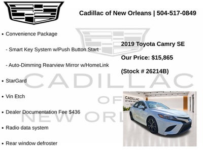 2019 Toyota Camry LE