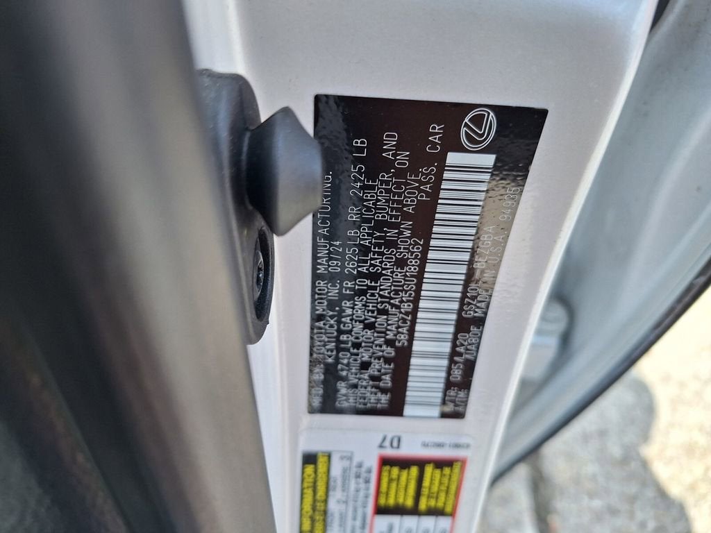 2025 Lexus ES ES 350