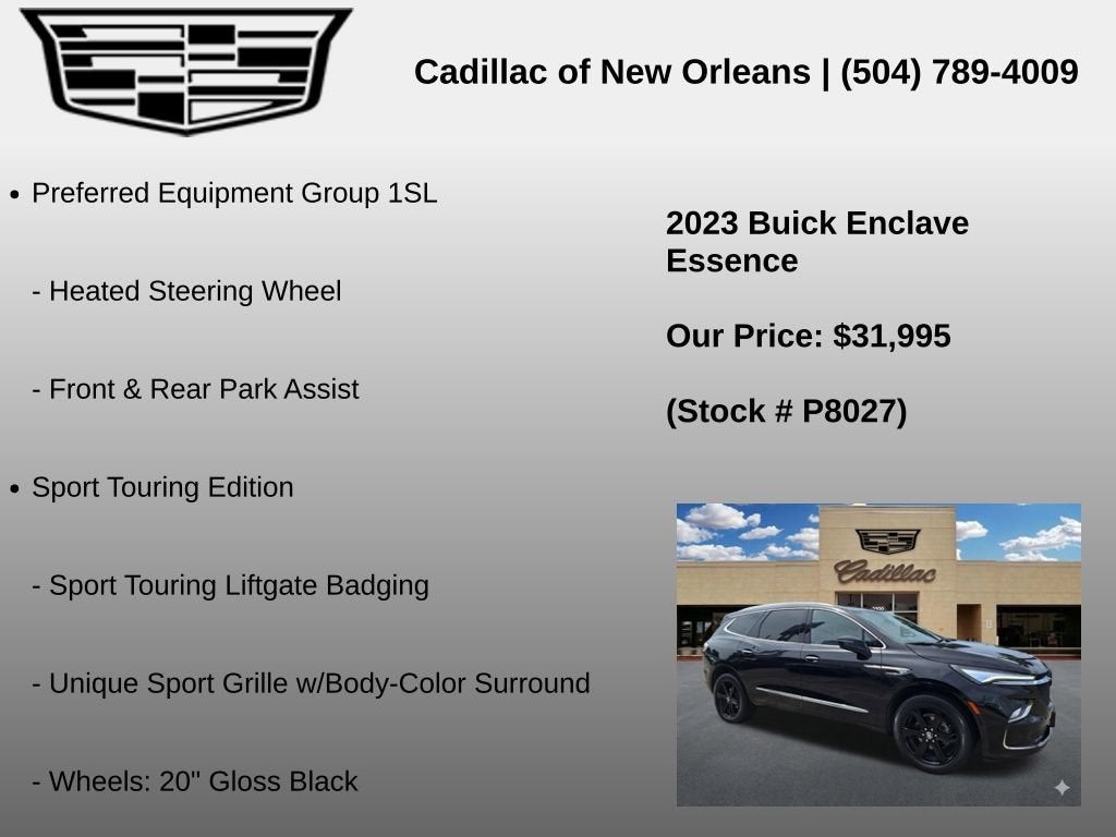 2023 Buick Enclave Essence