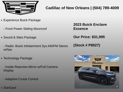 2023 Buick Enclave Essence
