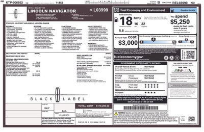 2024 Lincoln Navigator L Black Label