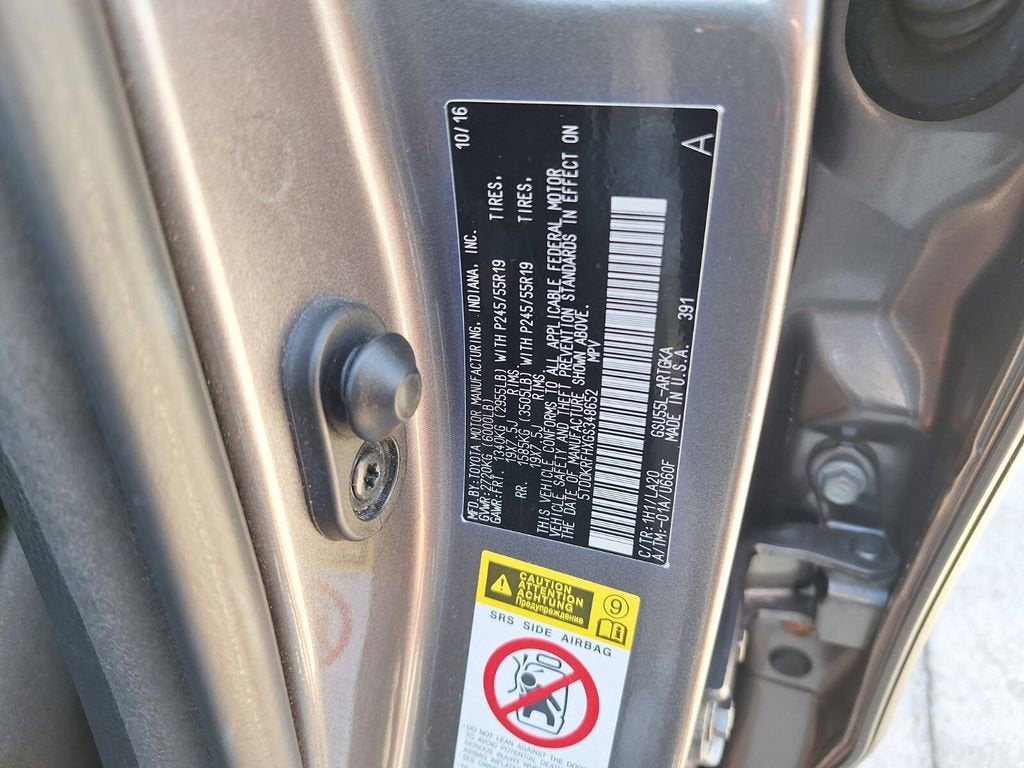 2016 Toyota Highlander Limited