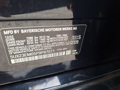 2023 BMW X7 xDrive40i