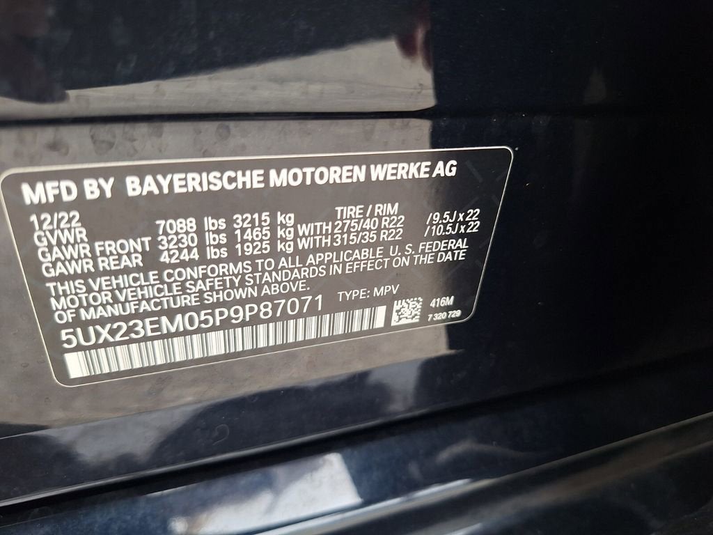 2023 BMW X7 xDrive40i