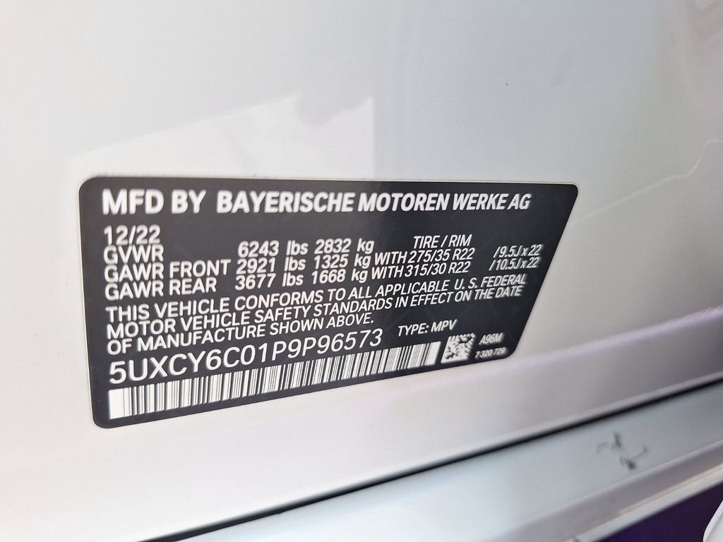 2023 BMW X6 xDrive40i