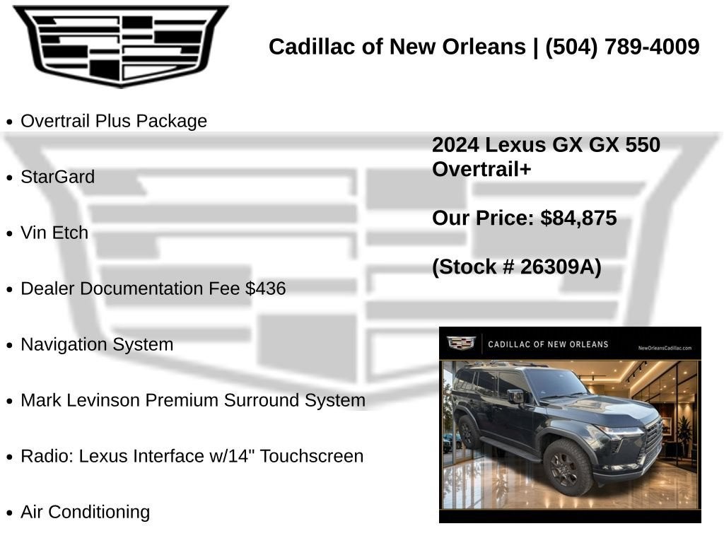 2024 Lexus GX GX 550 Premium