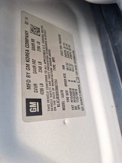 2014 Buick Encore Convenience