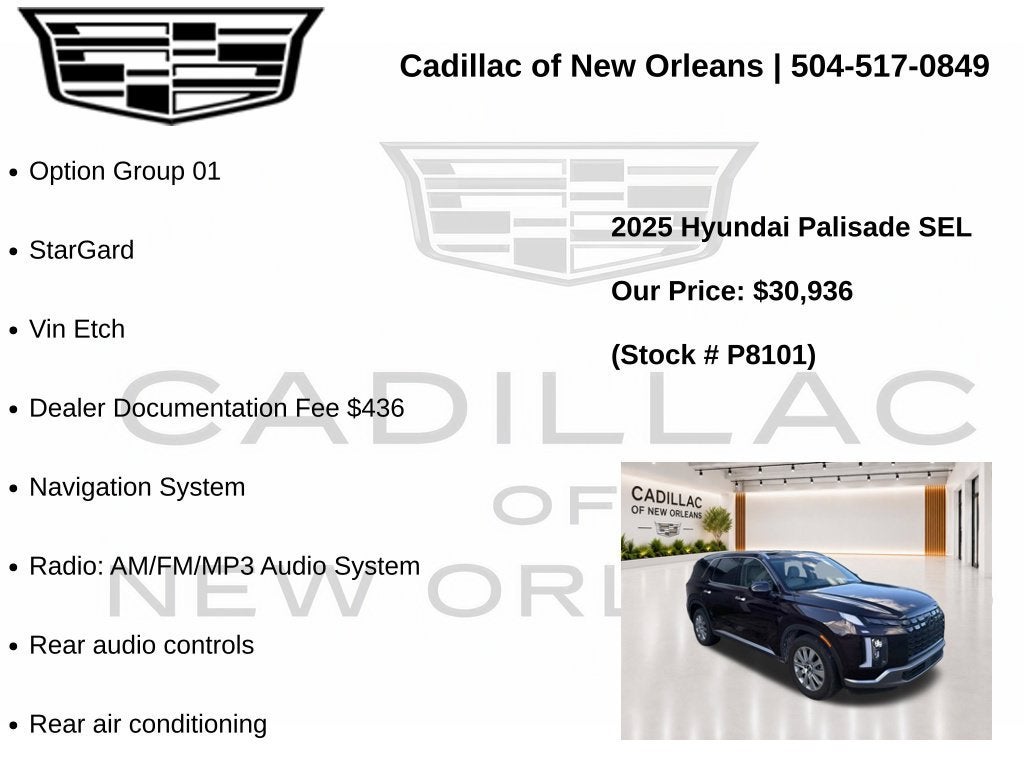 2025 Hyundai Palisade SEL