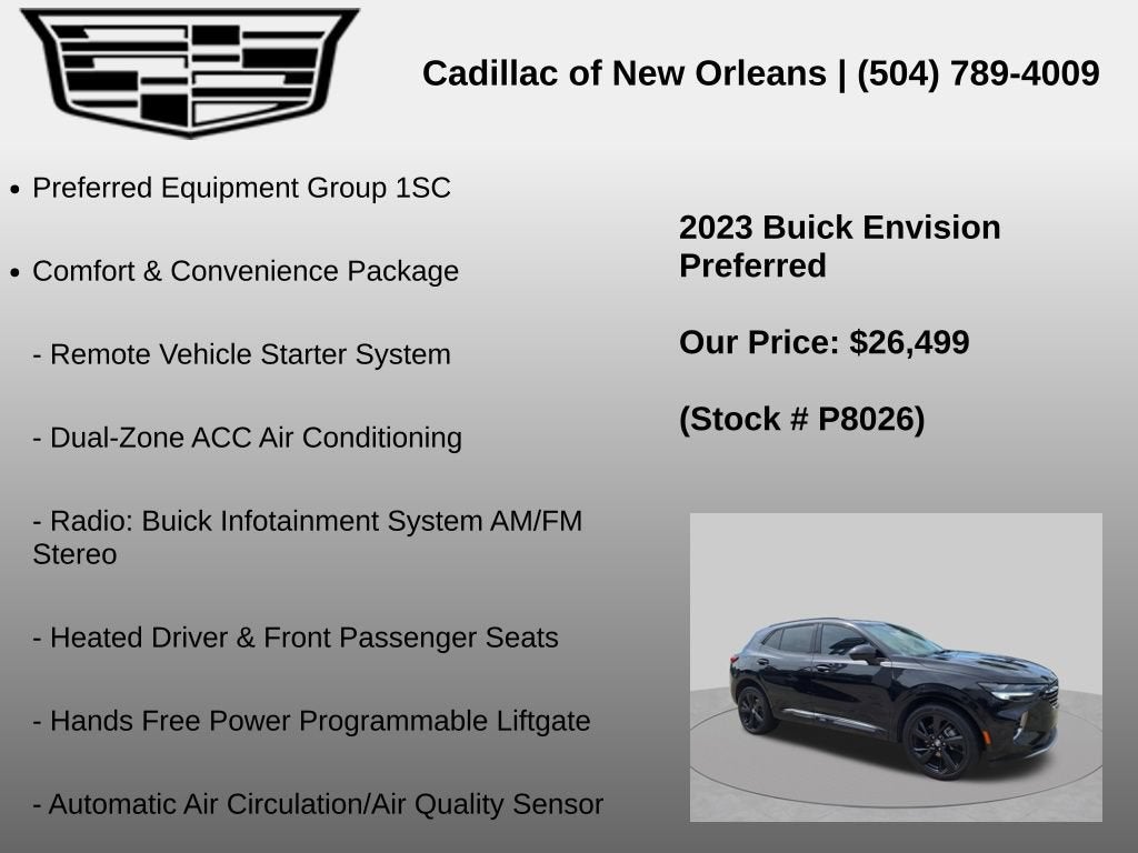 2023 Buick Envision Preferred