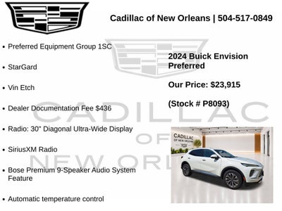 2024 Buick Envision Preferred