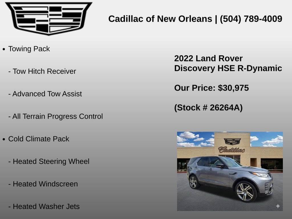 2022 Land Rover Discovery HSE R-Dynamic