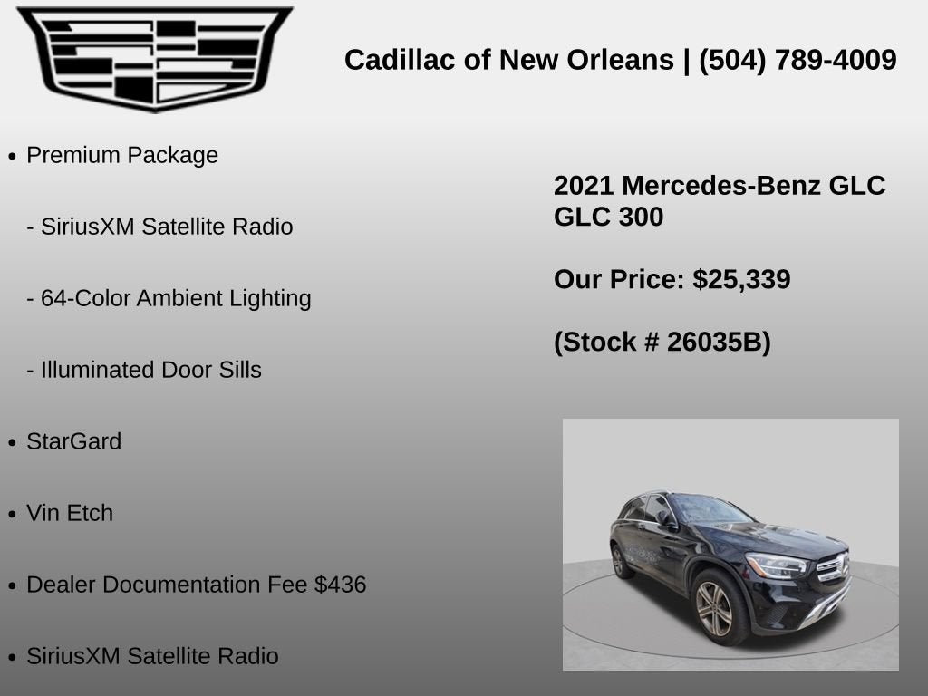 2021 Mercedes-Benz GLC GLC 300
