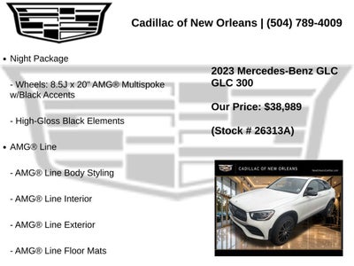 2023 Mercedes-Benz GLC GLC 300
