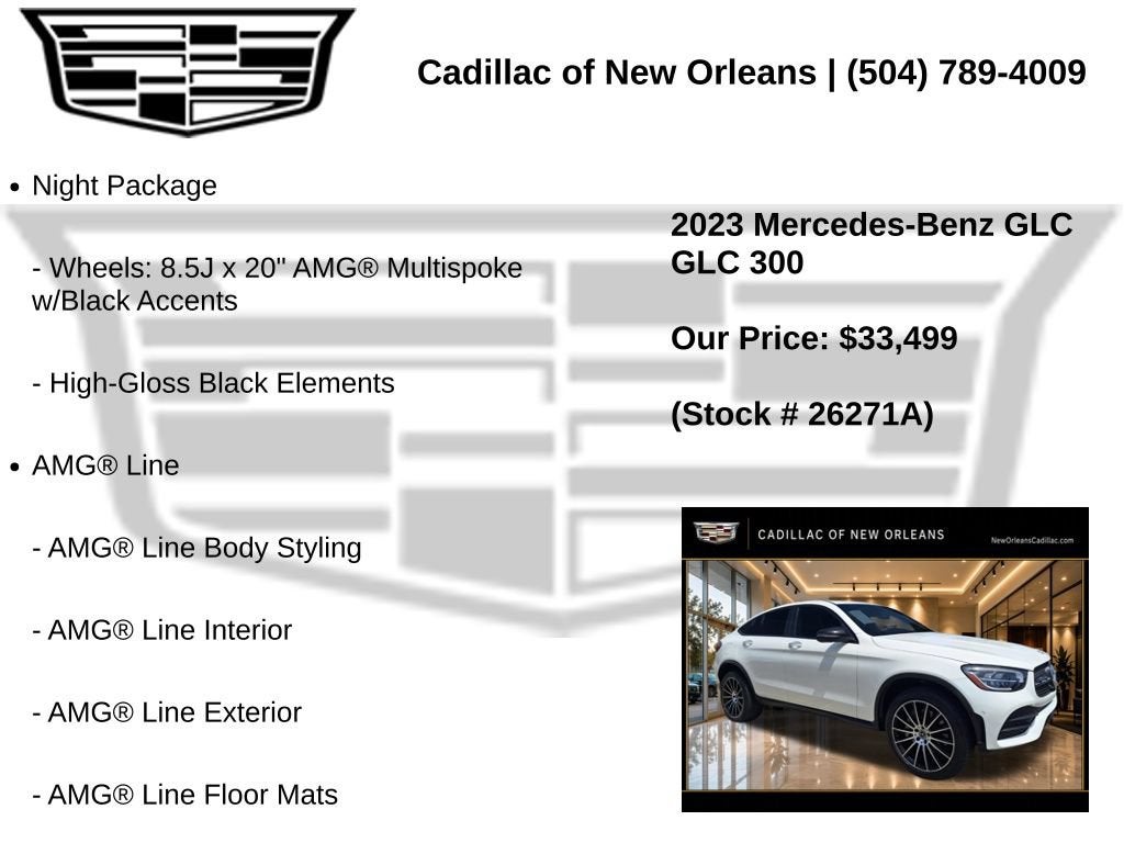 2023 Mercedes-Benz GLC GLC 300