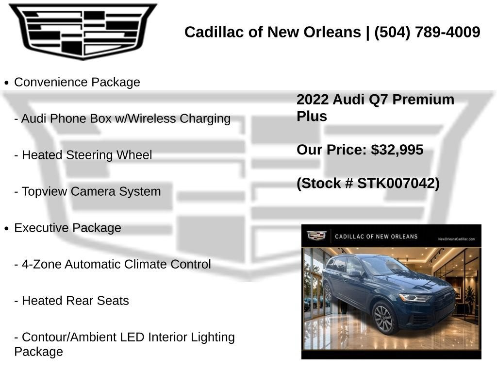 2022 Audi Q7 45 quattro Premium