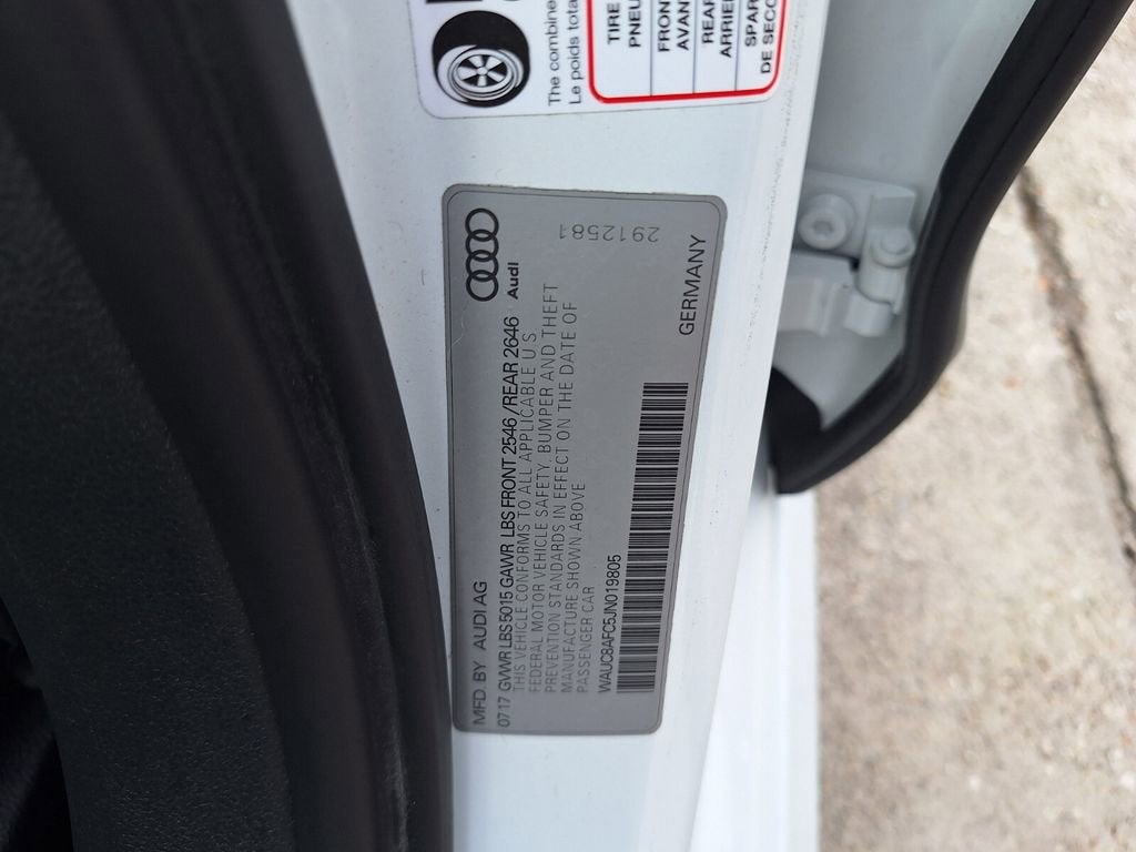 2018 Audi A6 Premium