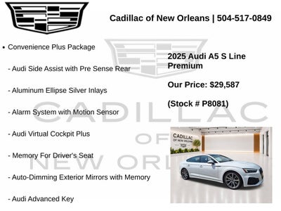2025 Audi A5 Sportback S line Premium