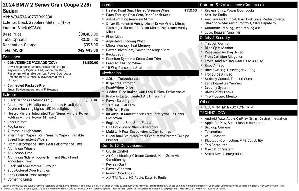 2024 BMW 2 Series 228i