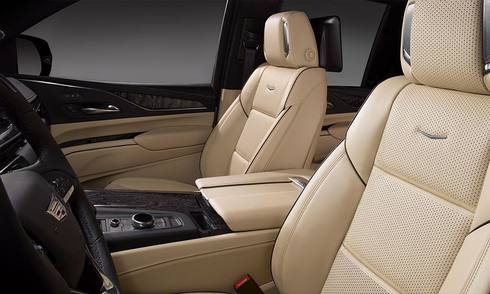 Interior of 2024 Cadillac Escalade at Cadillac of New Orleans in Metairie LA