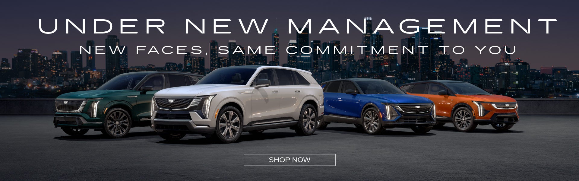 Now Under New Management