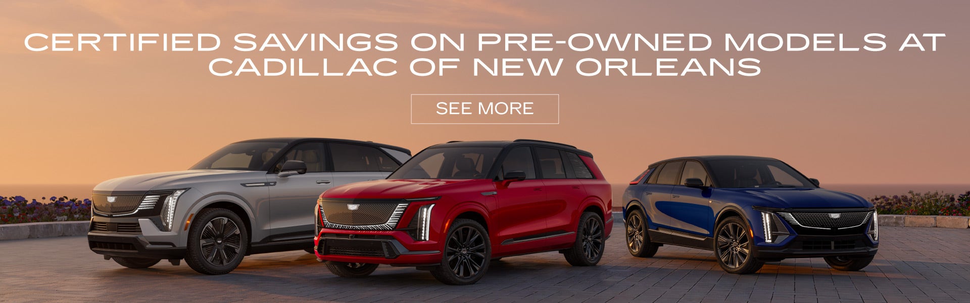 Certified Savings on Pre-Owned Models at Cadillac of New Orl